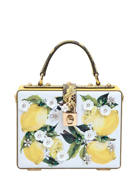 dolce and gabbana lemon bag